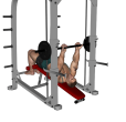 Barbell Press - Smith Decline Reverse Guillotine